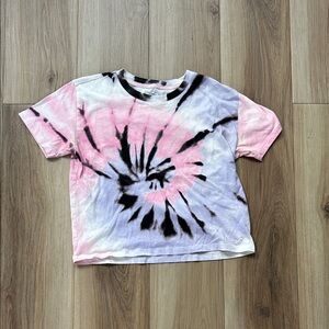 Holster Tie-Dye T-Shirt - Pink and Purple Size XS